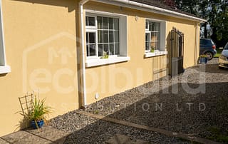 Log Cabin & External Insulation