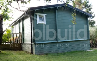 Log Cabin & External Insulation
